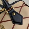 Louis Vuitton Speedy Bandouliere 20 Top Handle Bag 8in/ 20.5cm Beige/ Red Gold Hardware For Women M24261 - Image 7