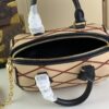 Louis Vuitton Speedy Bandouliere 20 Top Handle Bag 8in/ 20.5cm Beige/ Red Gold Hardware For Women M24261 - Image 5