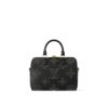 Louis Vuitton Speedy Bandouliere 25 Top Handle Bag 9.8 in/ 25 cm Black Gold Hardware For Women M46736 - Image 3