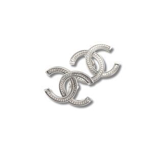Chanel Stud Earrings Silver For Women ABE250 B18058 NZS81