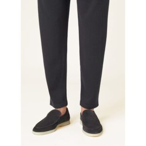 Alternative view of Loro Piana Summer Walk Loafers Caviar For Men FAE8124_MB97