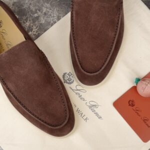 Alternative view of Loro Piana Summer Walk Loafers Dark Brown For Men FAE8124
