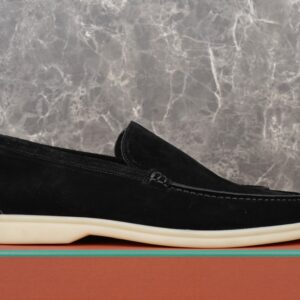 Alternative view of Loro Piana Summer Walk Loafers Black For Men FAE8124