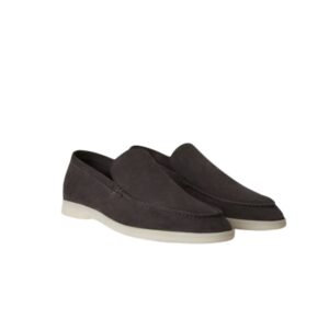 Loro Piana Summer Walk Loafers Caviar For Men FAE8124_MB97
