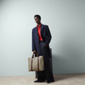 Alternative view of Gucci Tender Medium Tote Bag Beige For Men 16 In/ 41 Cm 763287 FACHL 8844