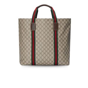 Gucci Tender Medium Tote Bag Beige For Men 16 In/ 41 Cm 763287 FACHL 8844