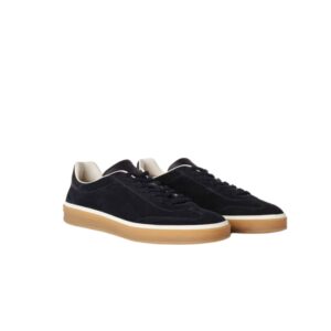 Loro Piana Tennis Walk Sneakers Navy Blue For Men FAN8505