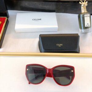 Alternative view of Celine Triomphe Sunglasses Red For Women