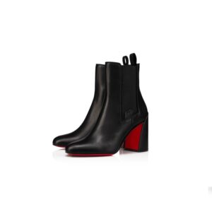 Christian Louboutin Turelastic Boots Black For Women 85mm - 1230042BK01