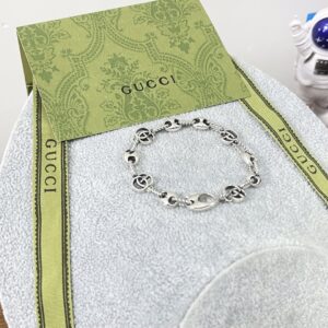 Alternative view of Gucci Twist Flower Bracelet Silver For Women