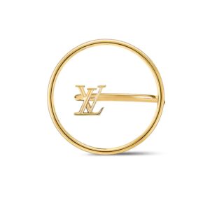 Louis Vuitton Eclipse Bague Gold For Women M00768