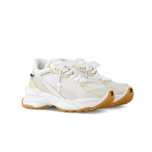 Louis Vuitton Run 55 Trainers Gold For Women 1AAP61