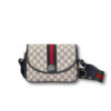 Gucci Ophidia GG Small Shoulder Bag Dark Blue/Beige For Women, Women's Bags 9.1in/23cm GG