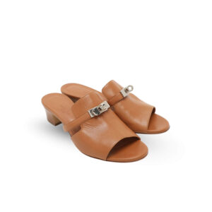 Hermes Candy Sandal Brown For Women