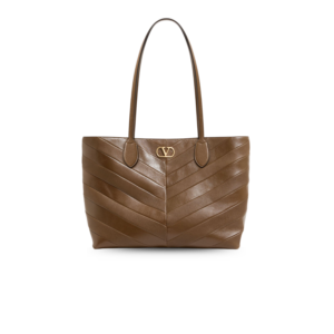 Valentino Garavani Jean Medium Shopping Bag 16.9in/ 43cm Tundra Gold Hardware For Women 9W2B0T79KID_BGQ