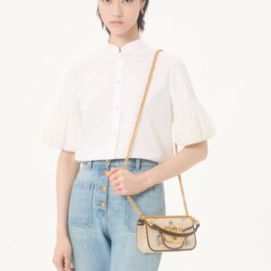 Alternative view of Valentino Garavani Loco Small Shoulder Bag 7.9in/ 20cm Natural/ Multicolor Gold Hardware For Women 8W0B0K53VGL_BBX