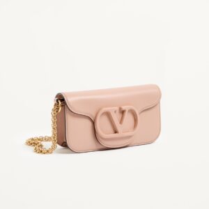 Alternative view of Valentino Garavani Loco Small Shoulder Bag 7.9in/ 20cm Rose Cannelle Gold Hardware For Women 9W2B0K53DUM_GF9