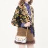 Valentino Garavani Loco Small Shoulder Bag 7.9in/ 20cm Silver Antique Brass Hardware For Women WB0K53HLF_GN5 - Image 3