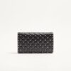 Valentino Garavani Rockstud Spike Crossbody Clutch Bag 9in/ 23cm Black Platinum Hardware For Women 6W2B0137NAP_0NO - Image 4