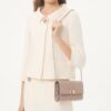 Valentino Garavani Rockstud Spike Crossbody Clutch Bag 9in/ 23cm Poudre Platinum Hardware For Women 7W2B0137NAP_P45 - Image 2