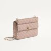 Valentino Garavani Rockstud Spike Medium Crossbody Bag 9.5in/ 24cm Poudre Platinum Hardware For Women 7W2B0122NAP_P45 - Image 3