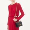 Valentino Garavani Vain Small Shoulder Bag 7.6in/ 19.5cm Black Antique Gold Hardware For Women 7W2B0R17GCB_0NO - Image 2