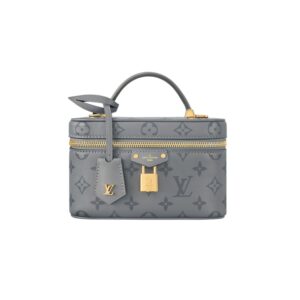 Louis Vuitton Vanity Chain Pouch Trianon Gray For Women 19cm/7.5in - M12427