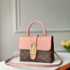 Louis Vuitton Locky BB Monogram Canvas Rose Poudre Pink For Women, Women’s Handbags, Shoulder And Crossbody Bags 7.9in/20cm LV M44080