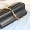 Louis Vuitton Twist MM Epi Black For Women, Women's Handbags, Shoulder And Crossbody Bags 9.4in/23cm LV - Image 4