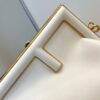 Fendi First Small White For Women, Women's HandBags, Shoulder And Crossbody Bags 10.2in/26cm FF 8BP129ABVEF1C76 - Image 3