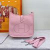 Hermes Evelyne III 29 Bag Pink With Silver-Toned Hardware For Women, Women's Shoulder And Crossbody Bags 11.4in/29cm - Image 8