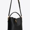 Saint Laurent Le 37 Crossbody Bag 9.8in/ 25cm Black Gold Hardware For Women 7428282R20W1000 - Image 5