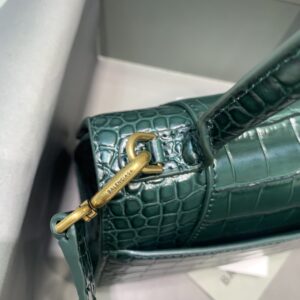 Alternative view of Balenciaga Hourglass Small Handbag In Dark Green, For Women, Women's Bags 9in/23cm