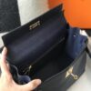 Hermes Kelly 32 Taurillon Clemence Blue Nuit Bag For Women, Women’s Handbags, Shoulder Bags 12.5in/32cm - Image 6