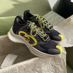 Alternative view of Gucci Run Men's Sneaker Black For Men 680939 USM10 8480