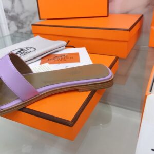 Alternative view of Hermes Oran Sandal Purple For Women, Women's Shoes H021056Z