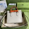 Gucci Diana Medium Tote Bag White For Women 11in/27cm GG 702721 U3ZDT 9196 - Image 7