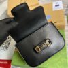 Gucci Horsebit 1955 Lizard Mini Bag Black For Women, Women's Bags 8in/20cm GG - Image 6