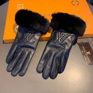 Louis Vuitton Gloves In Black