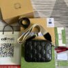 Gucci Matelasse Shoulder Bag Black For Women, Women's Bags 8.5in/22cm GG 702234 UM8HG 1046 - Image 6
