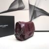 Saint Laurent Niki Baby Chain Bag In Crinkled Vintage Burgundy For Women 8.2in/21cm YSL 6331600EN046475 - Image 6