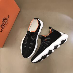 Alternative view of Hermes Eclair Sneakers Black For Men H221170Z 02360?
