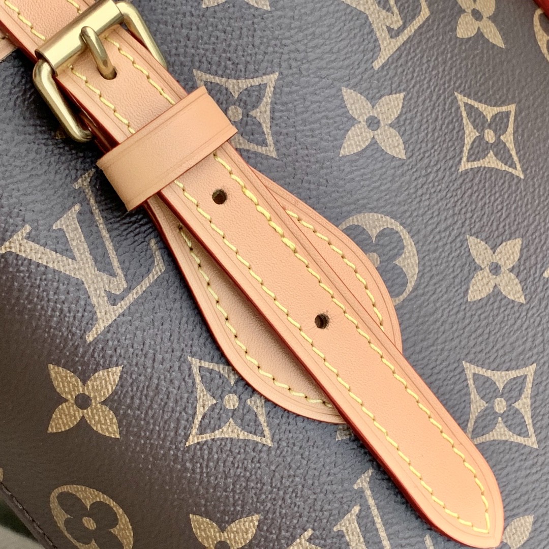 Louis Vuitton Petit Bucket Bag Monogram Canvas For Women, Women’s Handbags, Women’s Shoulder Bags 10.2in/26cm LV M42238
