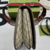 Gucci Blondie Medium Shoulder Bag 11.4in/ 29cm Beige/ Ebony GG Supreme Canvas Gold Hardware For Women ‎699210 96IWG 8745 - Image 14
