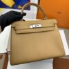 Hermes Kelly 28 Evercolor Gold Bag For Women, Women's Handbags, Shoulder Bags 11in/28cm - Image 6