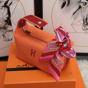 Alternative view of Hermes Bride A Brac Case Orange Bag For Women, Women's Handbags, Shoulder Bags 9.8in/25cm