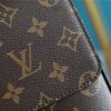 Louis Vuitton S Lock A4 Pouch Monogram Macassar Canvas For Men, Men's Bags, Shoulder And Crossbody Bags 10.6in/27cm LV M80560 - Image 4
