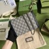 Gucci Dionysus Chain Wallet Shoulder Bag 8in/ 20cm Beige/ Blue GG Supreme Canvas Palladium Hardware For Women 401231 K9GSN 4075 - Image 5