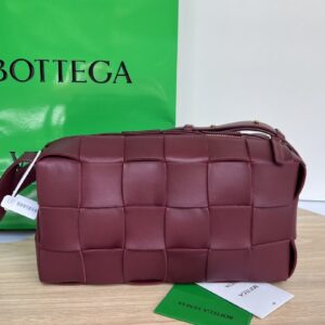 Bottega Veneta Brick Cassette Red, For Women, Women's Bags 11in/28cm