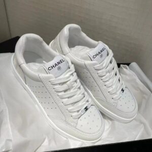 Chanel Sneakers White For Women, Women's Shoes 0.4in/1cm G39225